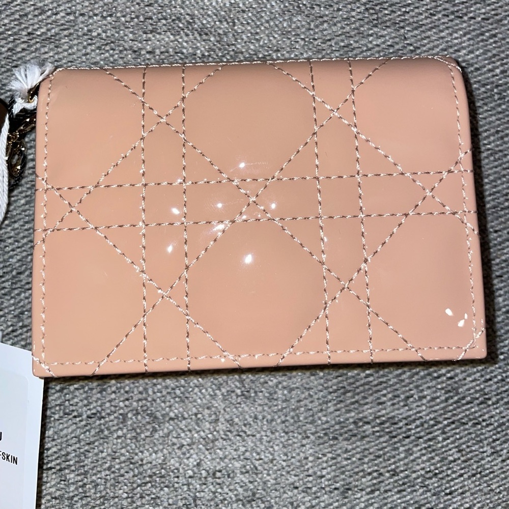 Pink Dior wallet